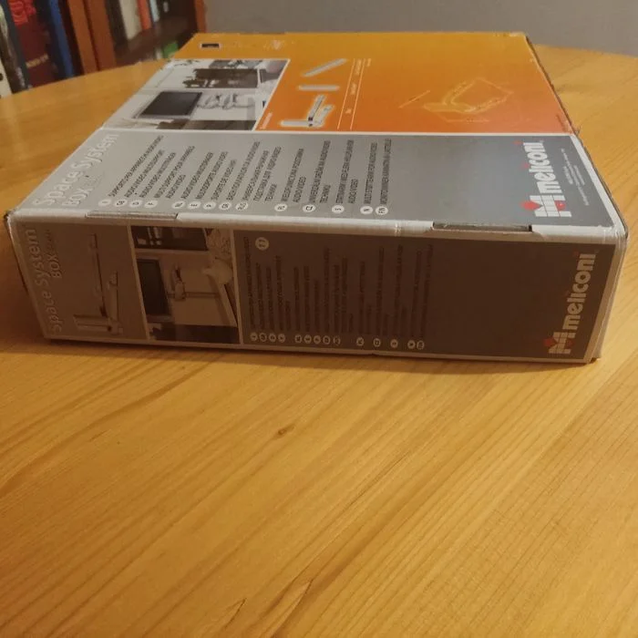 Uchwyt ścienny Meliconi Space System Box – nowy – zdjęcie 6