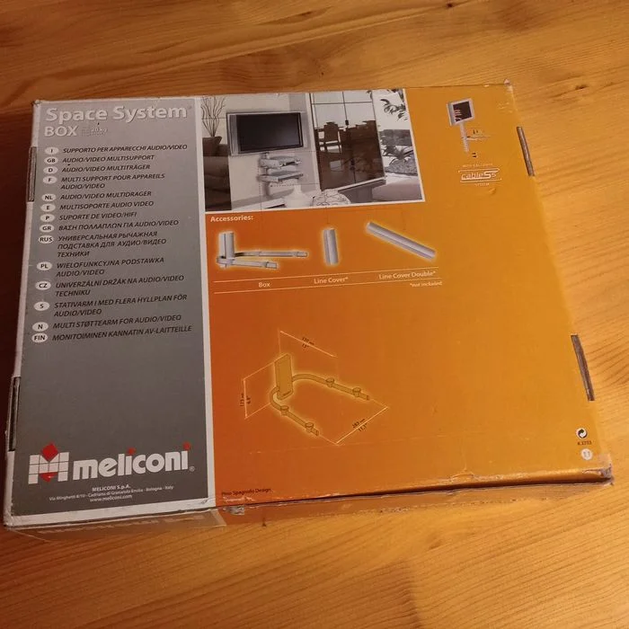 Uchwyt ścienny Meliconi Space System Box – nowy – zdjęcie 5