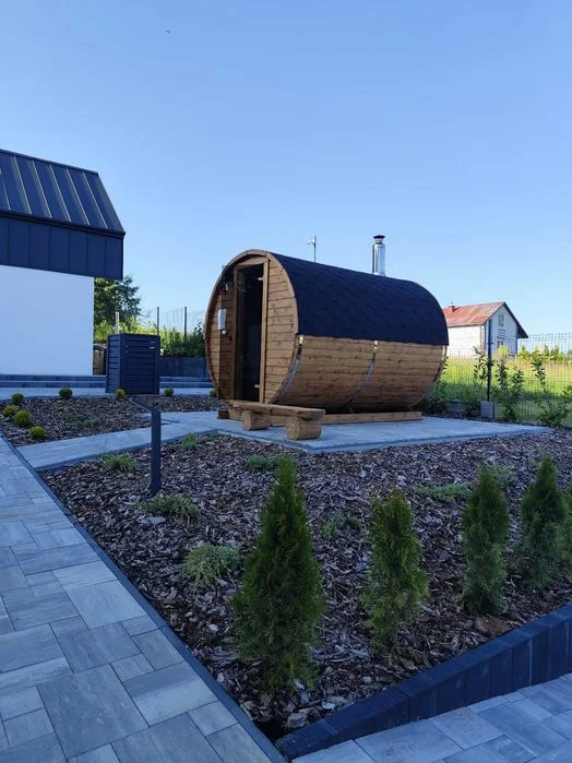 Komfortowe domki całoroczne Osada Chańcza. balia/jacuzzi, basen, sauna, klimatyzacja, parking – zdjęcie 3