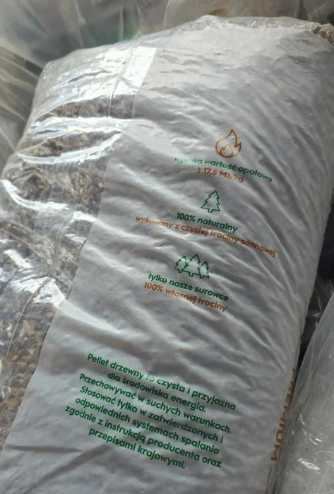 Pellet sosnowy - 975kg - klasa A1 - 2100zł brutto – zdjęcie 3