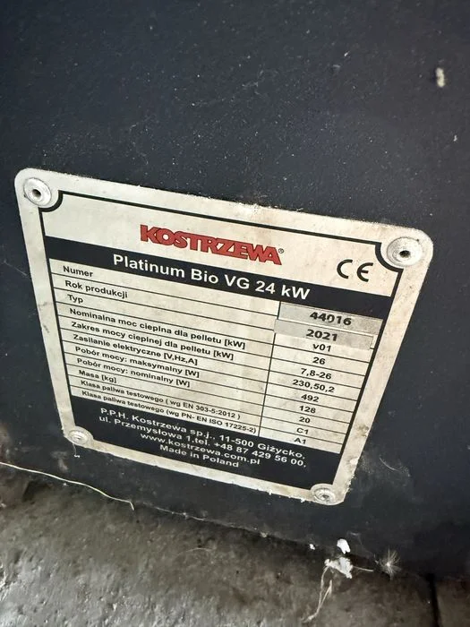 Palnik VG Pellet Kostrzwa Zestaw 24KW – zdjęcie 3