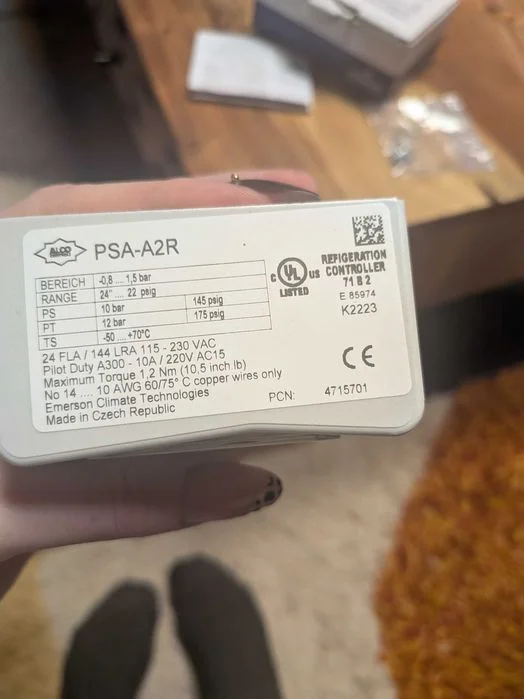 Presostat Viessmann 9532663 / Alco Controls PSA-A2R (Czujnik ciśnienia pompy ciepła) – zdjęcie 7