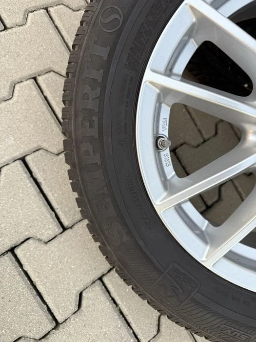 Felgi Borbet 5x112 16 cali et 50 opony zimowe jak nowe – zdjęcie 6