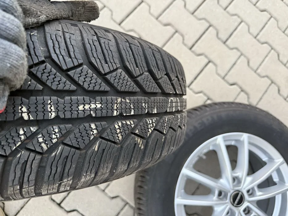 Felgi Borbet 5x112 16 cali et 50 opony zimowe jak nowe – zdjęcie 7