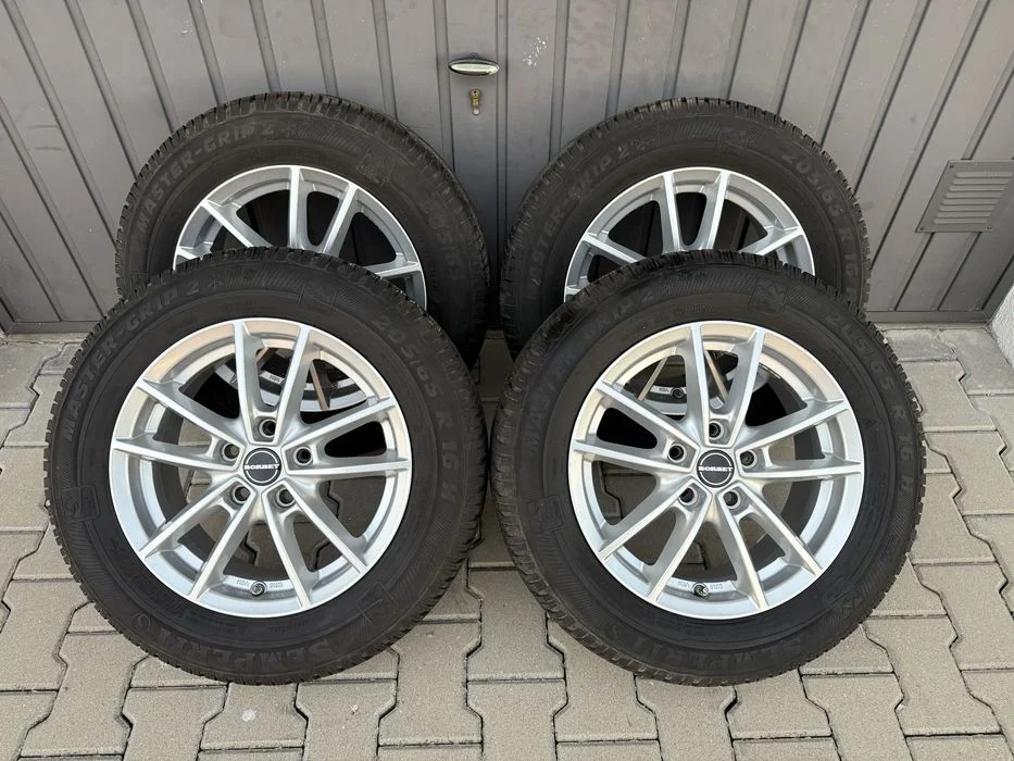 Felgi Borbet 5x112 16 cali et 50 opony zimowe jak nowe – zdjęcie 3