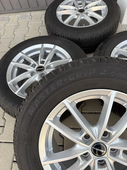 Felgi Borbet 5x112 16 cali et 50 opony zimowe jak nowe – zdjęcie 4