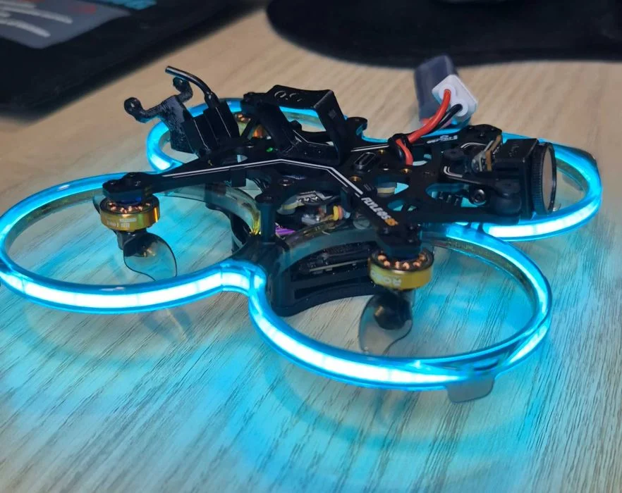 Dron Flywoo Flylens 85 2" 2S cinewhoop FPV+DJI O4 (BNF)+pakiety LiPo 2S 2x 750 mAh i 2x 1000 mAh+ładowarka SkyRC + mata do lądowania + dużo dodatków