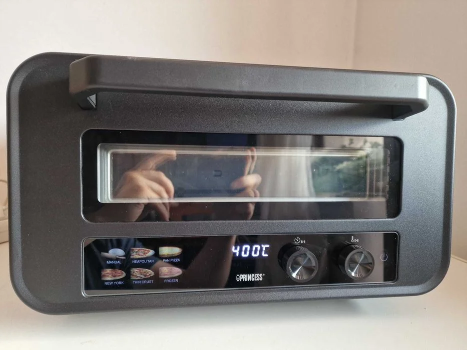 Princess piekarnik do pizzy 400°C 2100W z kamieniem i łopatką 30 cm – zdjęcie 3