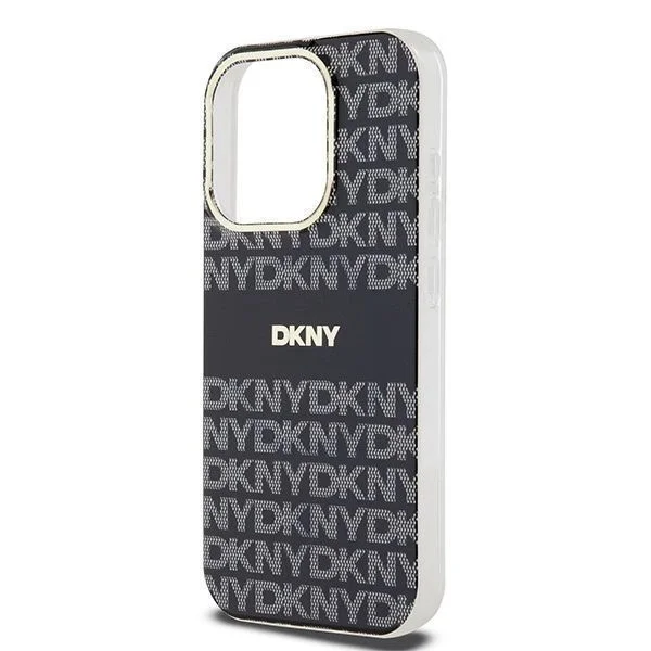 Etui DKNY IML Mono & Stripe MagSafe na iPhone 13 Pro Max - czarne – zdjęcie 6