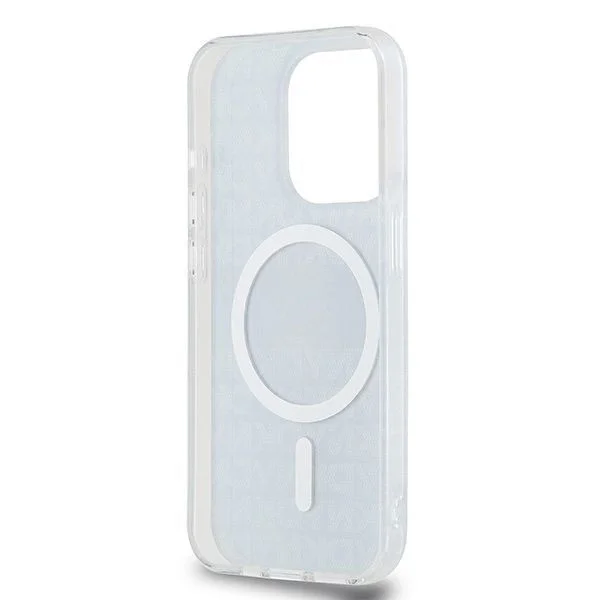 Etui DKNY IML Mono & Stripe MagSafe na iPhone 13 Pro Max - czarne – zdjęcie 7
