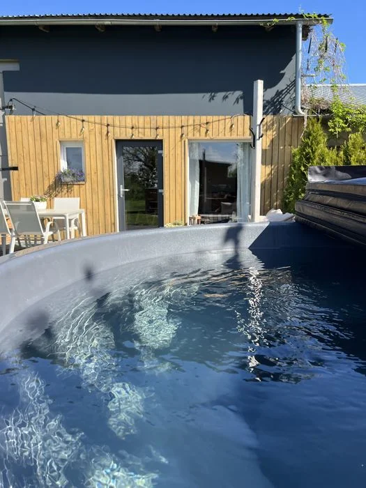 Domek całoroczny, letniskowy „STODOŁA 2” z balia, jacuzzi – zdjęcie 2