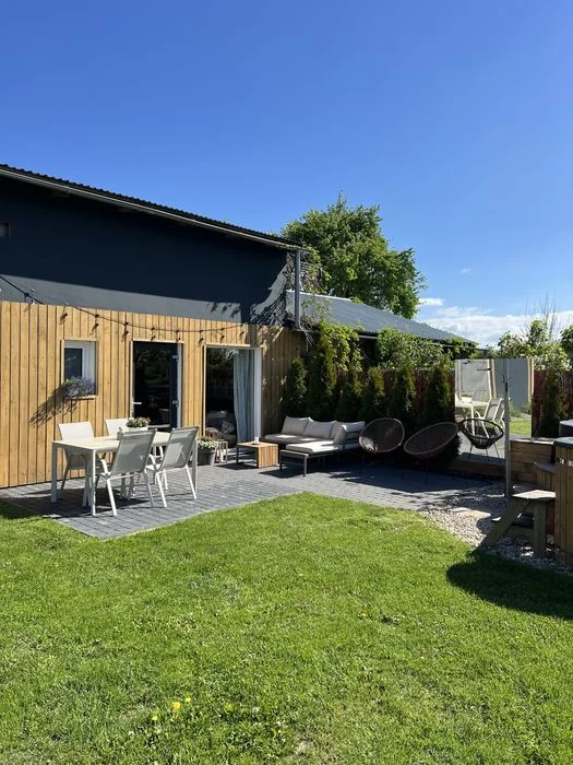 Domek całoroczny, letniskowy „STODOŁA 2” z balia, jacuzzi