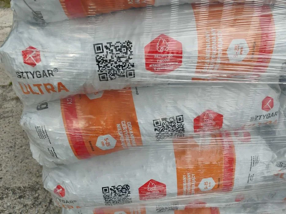 GROSZEK workowany SZTYGAR ULTRA 28 MJ Certyfikat EKO Gold Premium Hermes Węgiel Pellet – zdjęcie 5