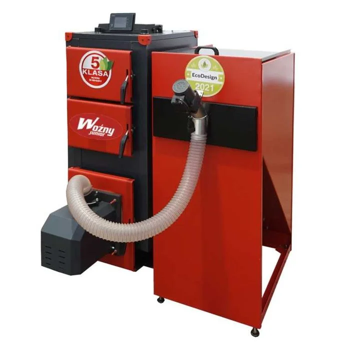 Kocioł piec c.o. na pellet 13kW 5 klasa ecodesign darmowa dostawa i pompa – zdjęcie 2