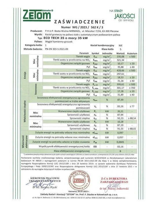 groszek 5KLASA kocioł GRATISY! piec 35KW 220-300m2 dostawa 0zł – zdjęcie 10