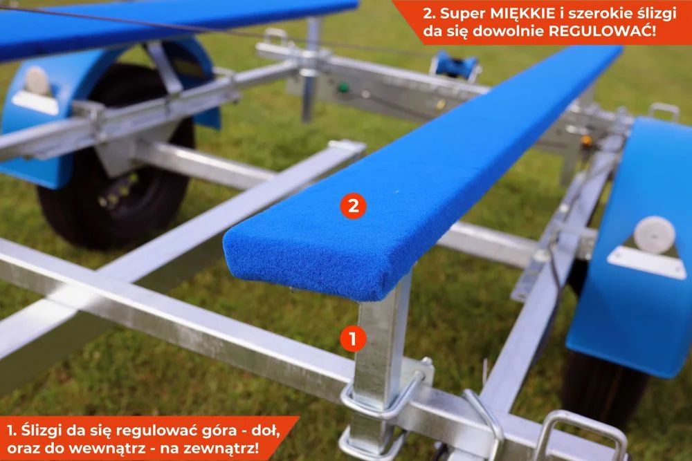 Przyczepka na łódkę łódź, ponton, skuter, Neptun NAVY JET AQUA BOAT 4m – zdjęcie 7