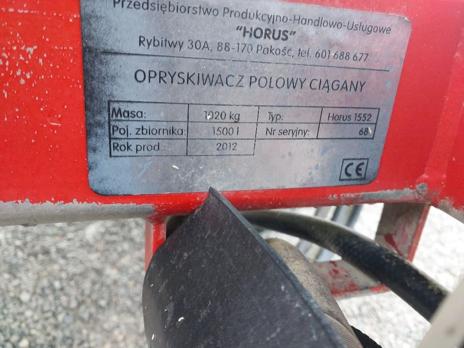 Opryskiwacz Horus 1800l 15m komputer arag brawo – zdjęcie 4