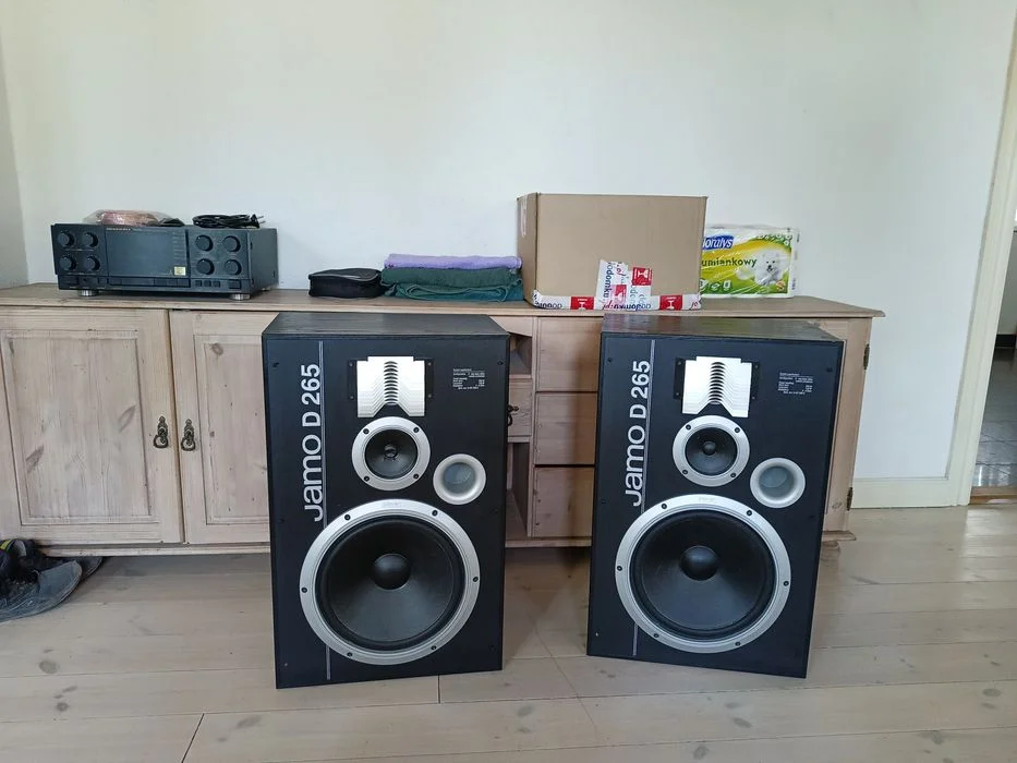 Kultowy Wzmacniacz Stereo Marantz PM 64 MK2 + Kolumny Jamo D265 150 Wat RMS i kompletne okablowanie – zdjęcie 2