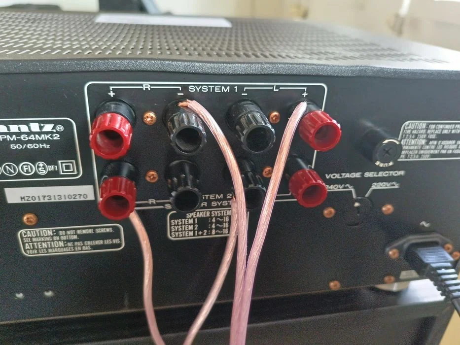 Kultowy Wzmacniacz Stereo Marantz PM 64 MK2 + Kolumny Jamo D265 150 Wat RMS i kompletne okablowanie – zdjęcie 5