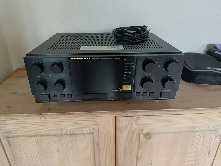 Kultowy Wzmacniacz Stereo Marantz PM 64 MK2 + Kolumny Jamo D265 150 Wat RMS i kompletne okablowanie – zdjęcie 3