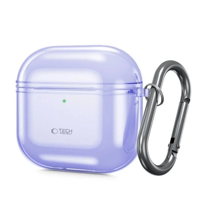 Etui Tech-Protect FlexAir na AirPods 4 - fioletowe – zdjęcie 2