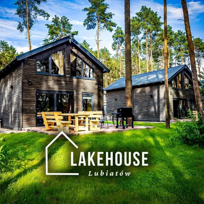 LakeHouse Lubiatów Domy nad jeziorem jacuzzi sauna Sława RapStacja Sylwester 2026/27