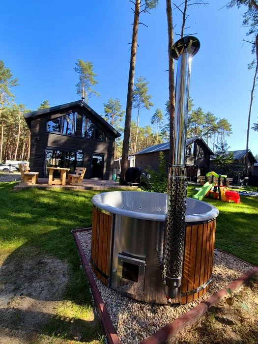 LakeHouse Lubiatów Domy nad jeziorem jacuzzi sauna Sława RapStacja Sylwester 2026/27 – zdjęcie 2