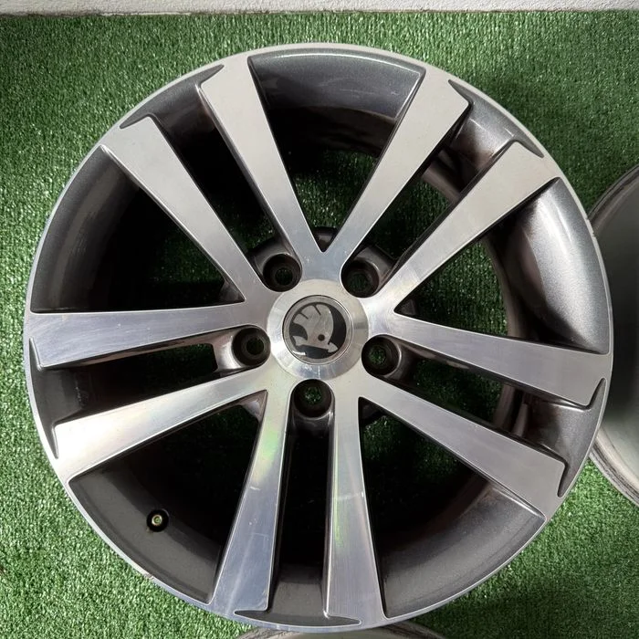 Felgi 17" 5x112 Oryginalne Skoda Octavia Superb Karoq Vw Golf Passat Tiguan Touran Seat – zdjęcie 6