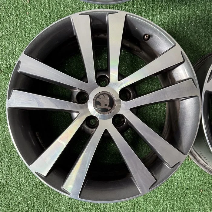 Felgi 17" 5x112 Oryginalne Skoda Octavia Superb Karoq Vw Golf Passat Tiguan Touran Seat – zdjęcie 5