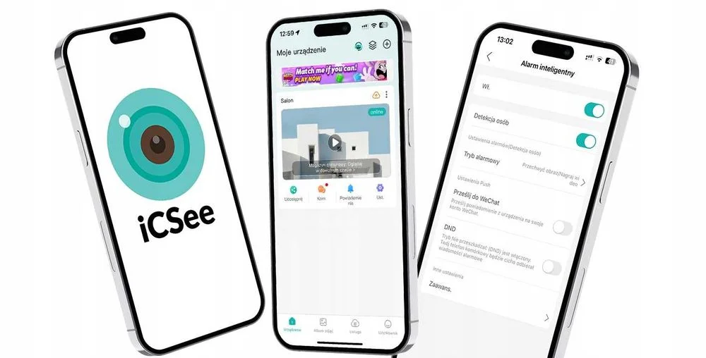 WODOODPORNA IP66 Kamera obrotowa wifi ip 5mp ultra hd audio zoom ICSEE – zdjęcie 5
