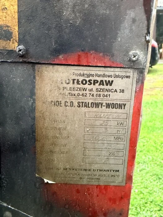 Kocioł C.O na części lub zlom – zdjęcie 2