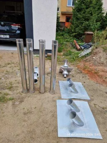 Rury do pieca gazowego kondensacyjnego (wkłady do pieca)