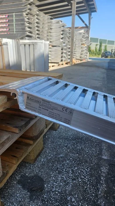 Najazdy Samochodowe Aluminiowe do Lawety, Transportu Samochodów, Koparek, Włoskie Aluminium i Certyfikat CE, Wysyłka Cała Polska, FV i GWARANCJA – zdjęcie 4