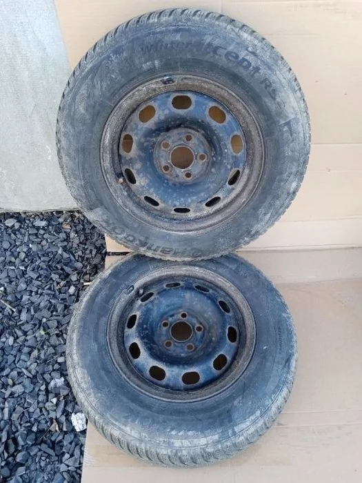Felgi stalowe z oponami koła VW Golf IV R14 1J0601027P 1J0601027J – zdjęcie 11