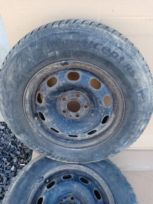 Felgi stalowe z oponami koła VW Golf IV R14 1J0601027P 1J0601027J – zdjęcie 12