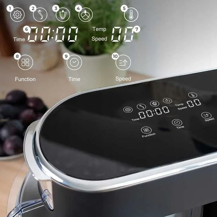 ZESTAW PODGRZEWANA misa Robot Kuchenny Planetarny Mikser 6,2L MOCNY – zdjęcie 3