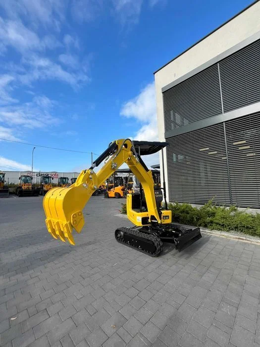 Full - Rozsuwane gąsienice i ruchome ramie GG800NX minikoparka – zdjęcie 4