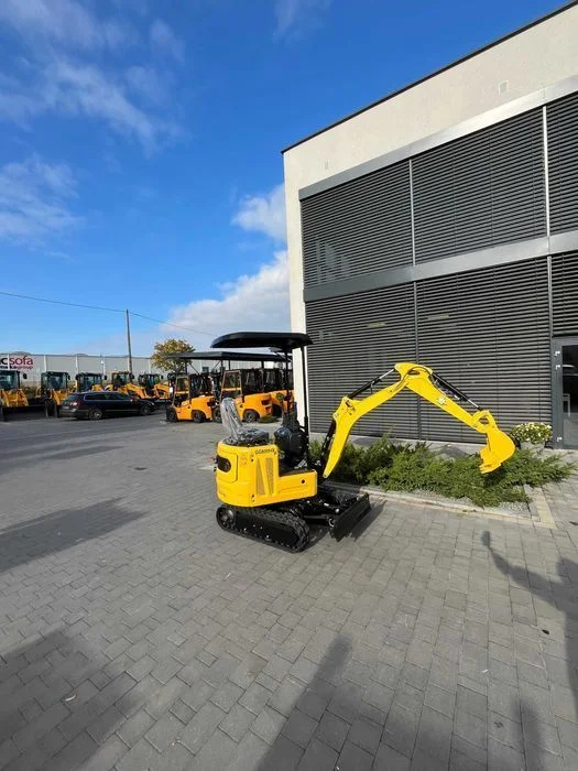 Full - Rozsuwane gąsienice i ruchome ramie GG800NX minikoparka – zdjęcie 8
