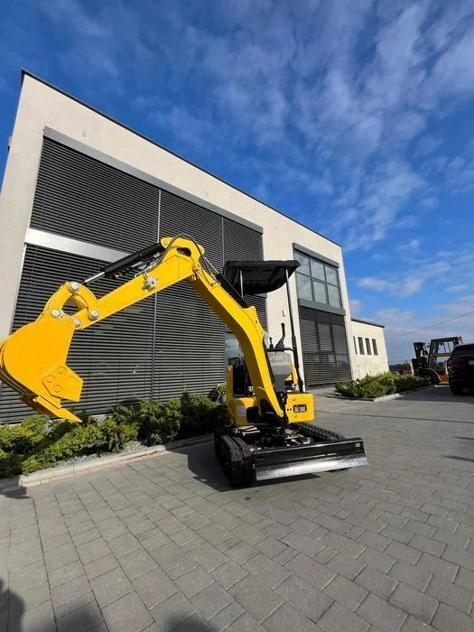 Full - Rozsuwane gąsienice i ruchome ramie GG800NX minikoparka – zdjęcie 5