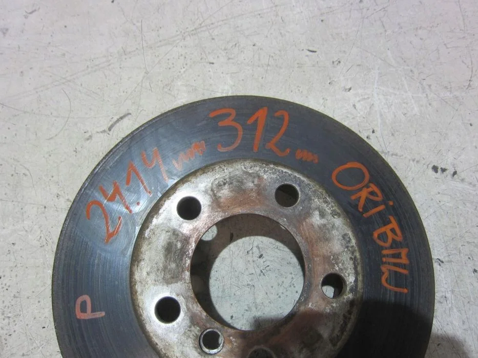 Bmw F30 E90 F20 X1 Tarcze Hamulcowe Klocki Przód Oryginał 312Mm 34116792219 – zdjęcie 8