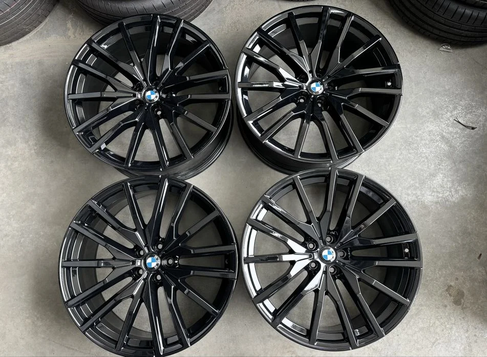 Jak NOWE Oryginalne BMW 22 cale X5 felgi kola g05 – zdjęcie 4