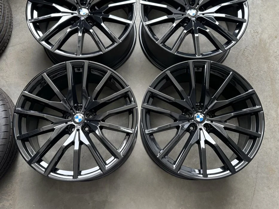 Jak NOWE Oryginalne BMW 22 cale X5 felgi kola g05 – zdjęcie 3