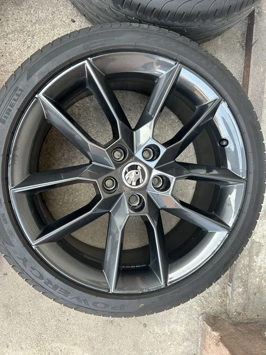 4 x felga alu z oponami Octavia 3 VRS 18 – zdjęcie 4