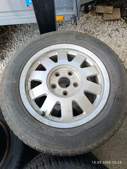 Felgi aluminiowe 5x112 15" audi vw