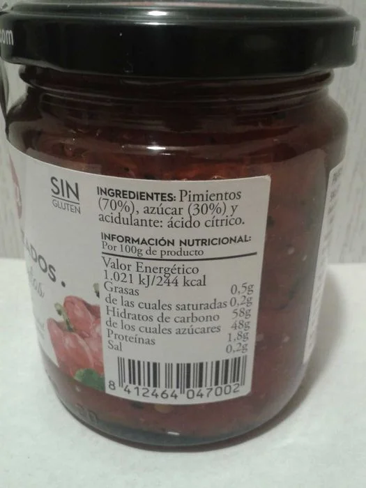 IBSA oryginalna hiszpańska grillowana PAPRYKA KARMELIZOWANA 240 g – zdjęcie 2