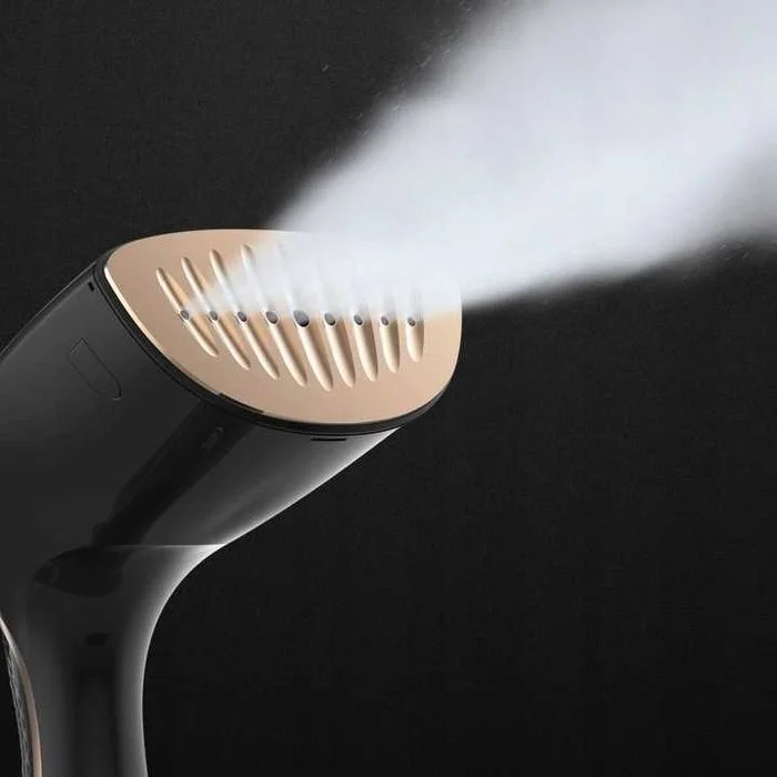 Parownica do ubrań steamer vertenz czarna 1650w nakładka żelazko parow – zdjęcie 4