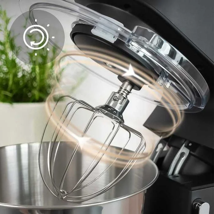 ZESTAW PODGRZEWANA misa Robot Kuchenny Planetarny Mikser 6,2L MOCNY – zdjęcie 5