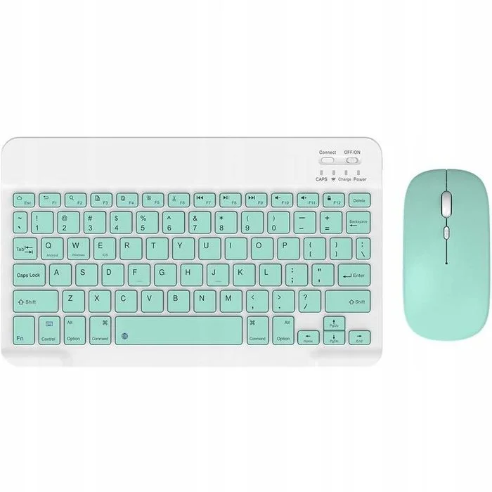ZESTAW Klawiatura i Myszka bezprzewodowa mysz mini do laptopa TV PC – zdjęcie 2