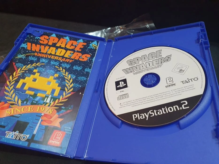 Gra gry ps2 playstation 2 Unikat Space Invaders Anniversary – zdjęcie 3