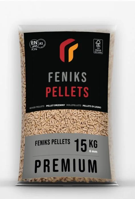 Pellet FENIKS (paleta 975kg) również pelet Lava Olczyk Barlinek Fenix